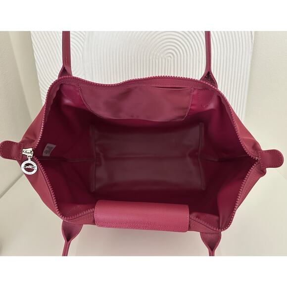 Longchamp Burgundy Tote Bag - Picture 8 of 16